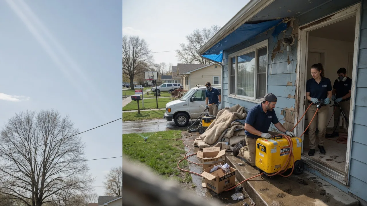 Basement Flood Cleanup in Oak Grove, LA near me